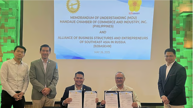 Mandaue Chamber signs MOU with Russian business group to enhance economic collab